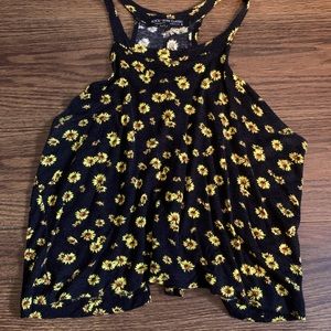 Sunflower crop top